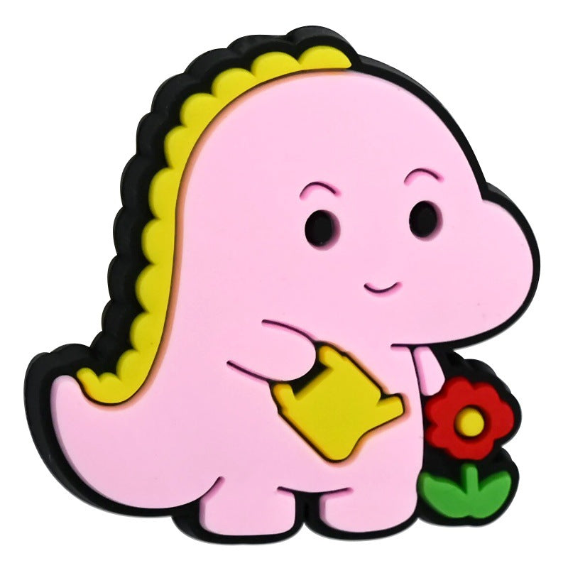 Wholesale Random 100pcs/pack  Cute cartoon dinosaur beaded necklace